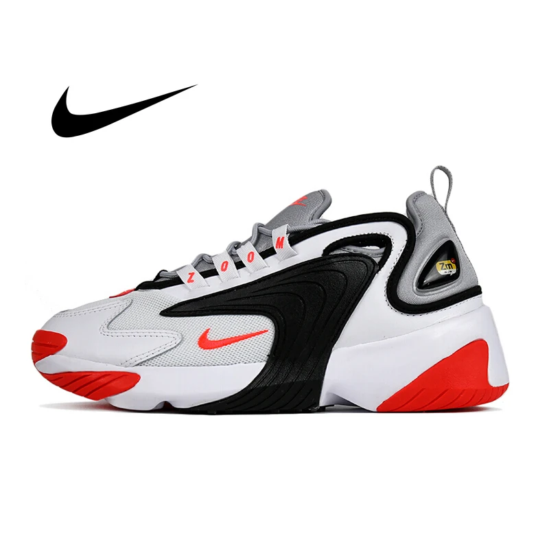 

Authentic NIKE ZOOM 2K Mens Running Shoes Retro Sneakers Comfortable Shock Absorption Non-slippery Durable Top Quality