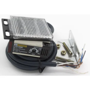 

18x50x50mm 4m sensing E3JK-R4M1 90-250VAC Retroreflective photoelectric sensor switch