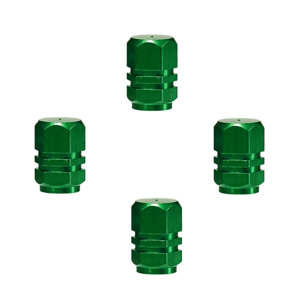 

4PCS Aluminum Car Wheel Tires Valves Tyre Stem Air Caps Airtight
