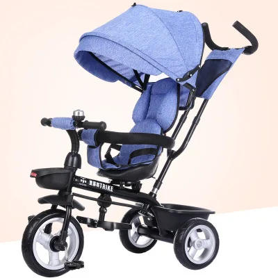 Rotatable Tricycle Baby Trike 1-7 Years Old Children's Bicycles Baby Tricycles Stroller
