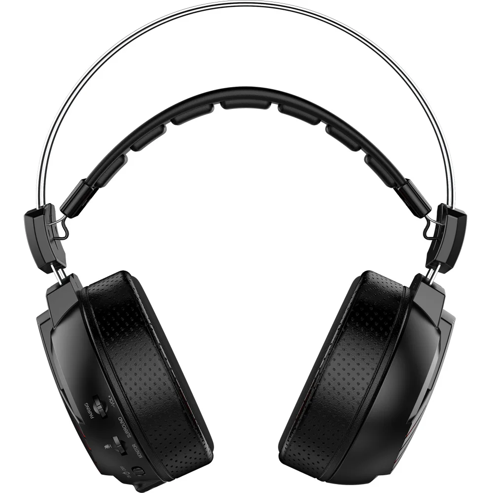 HUHD Professional USB Wireless Led Light Gamer Headset for PC PS4 XBOX ONE Gaming Headphones Bass Stereo PC Headset With Mic