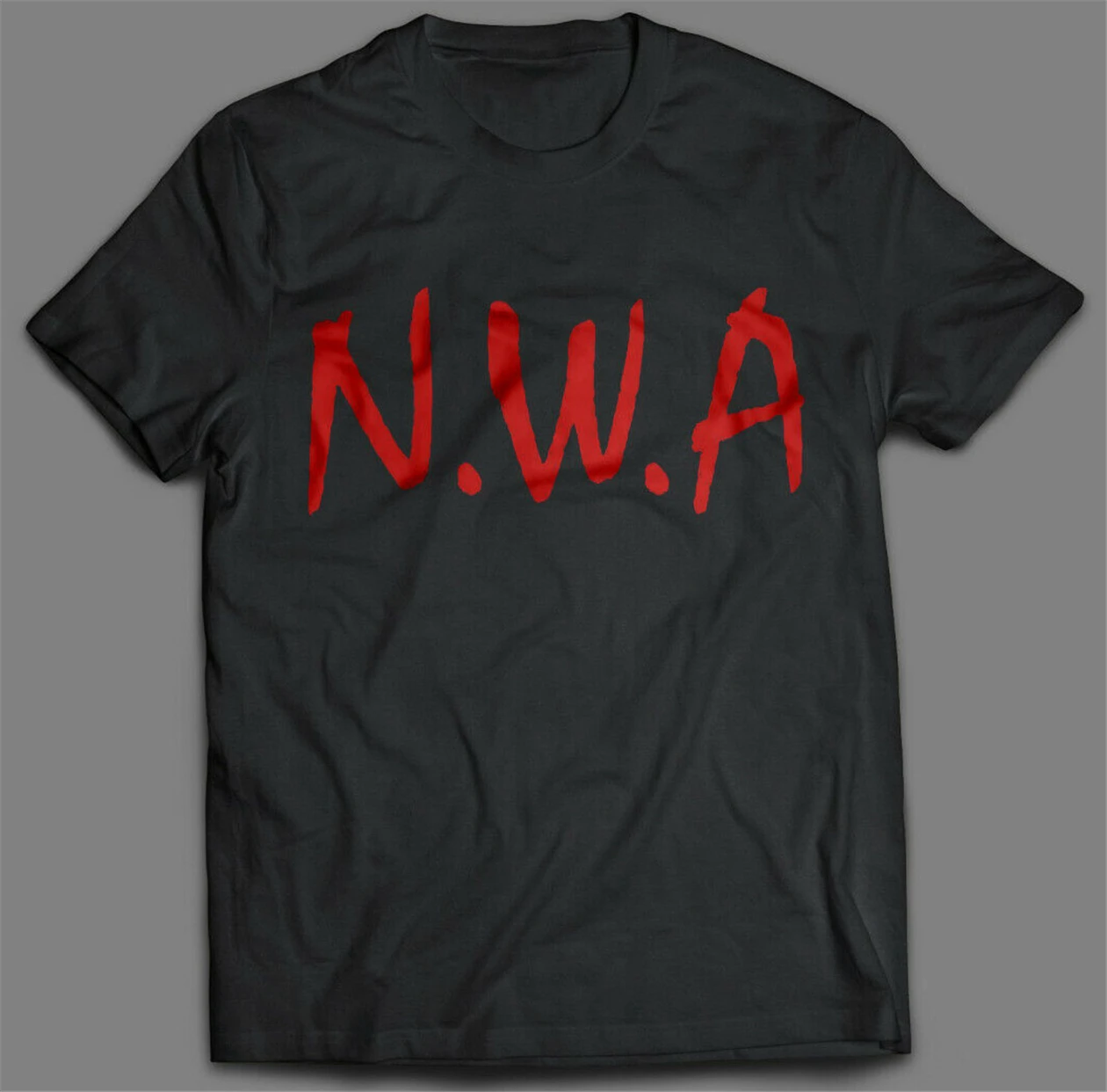 NWA хип-хоп гангста рэп мужские топы Футболка Черная S-3XL EAZY E ICE CUBE Винтажная модная