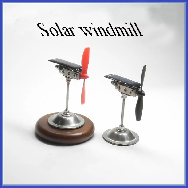 Fc001 солнечные подвески в форме ветряной мельницы светильник энергии вращения маленькие подвески научный эксперимент солнечной ветряной