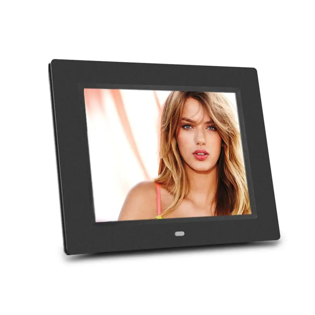 8 Inch LCD Screen LED Backlight HD 1024* 768 Digital Screen Electronic Album Picture Frame R20
