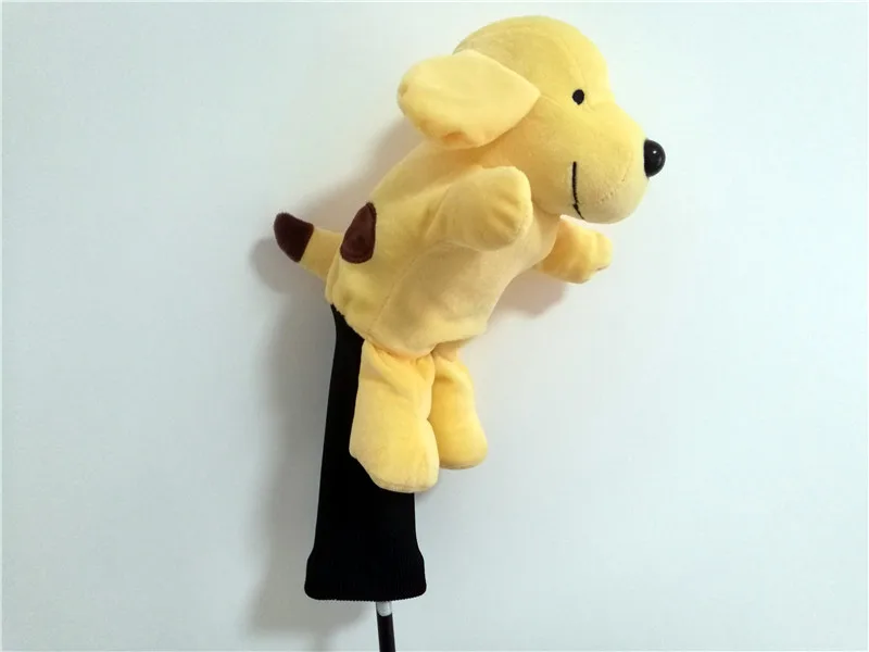 Dog Новинка, много чехлов для головы для гольфа с животными, № 1, чехлы для головы водителя, высокое качество, забавные пылезащитные#1 деревянные Чехлы для клюшек для гольфа - Цвет: Dog
