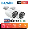 SANNCE 2PCS Ultra HD 2MP/5MP POE Camera OutdoorWeatherproof Security Network Bullet EXIR Night Vision Email Alert Camera Kit ► Photo 1/6