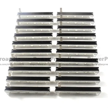 

20pcs For Yamaha MG124CX Mixer Fader / Dual Potentiometer A20K Handle Length 15MM 6 feet 75MM / 20KAx2