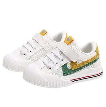 

New Children Shoes Fashion Simple Flat Boys Girls Kids Casual Shoes Light Breathable School Sport Running Sneakers