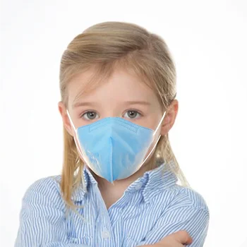 

PM2.5 Disposable Child Protective Masks Vertical Folding Non Woven kids