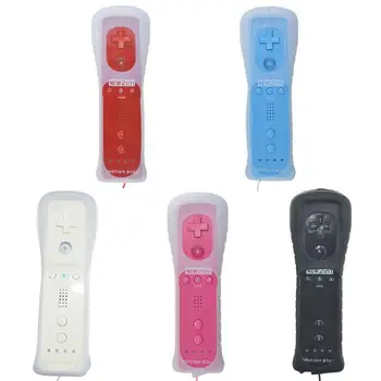 

Wholesaler 50pcs/lots 2 in 1 Built in Motion Plus Remote Controller Gamepad for Nin tendo W ii Console Game