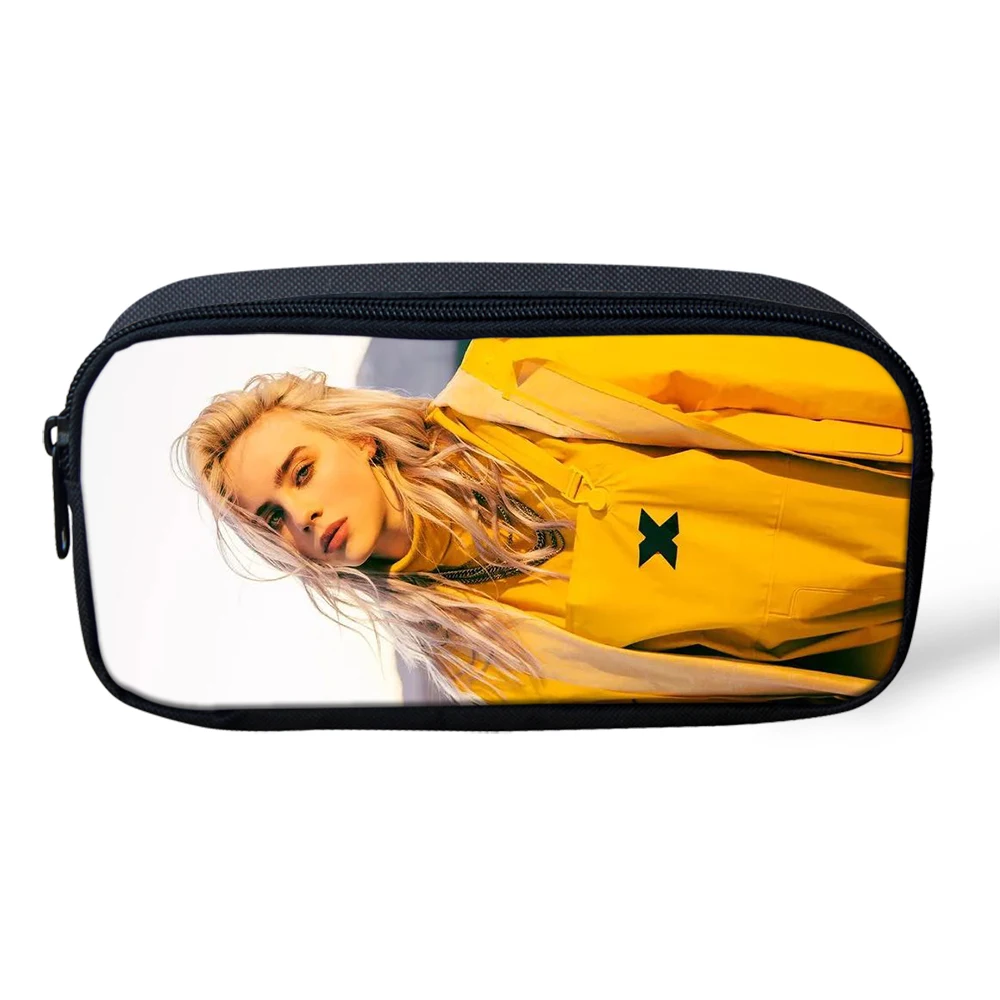CDGX2016K Косметичка Billie Eilish, пенал для карандашей, сумка для девочек-подростков, пенал для карандашей, детские школьные принадлежности, коробка для хранения канцелярских принадлежностей - Цвет: CDGX2016K