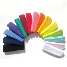 Спортивный Напульсник для женщин/мужчин Хлопок Пот повязка от пота на голову Йога головная эластичная повязка для спорта Elastik kafa банды#15