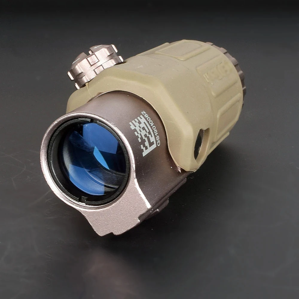 Увеличительное стекло G33 Airsoft 3X с переключателем на сторону быстросъемное