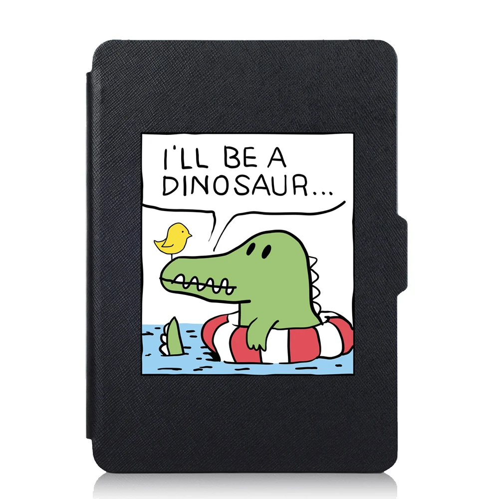 Чехол из искусственной кожи с принтом для Amazon, защитный чехол для kindle(7th Generation, /), чехол для kindle ereader+ Защитная пленка для экрана