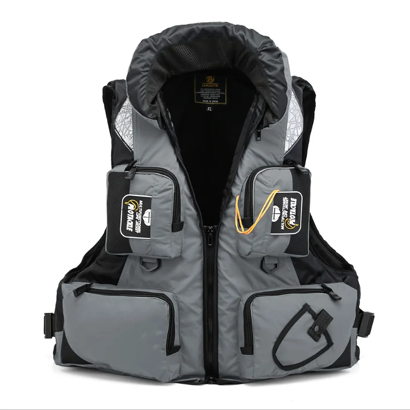 Adults Fishing life jackets large buoyancy professional multi-function portable marine fishing drifting fishing life vest