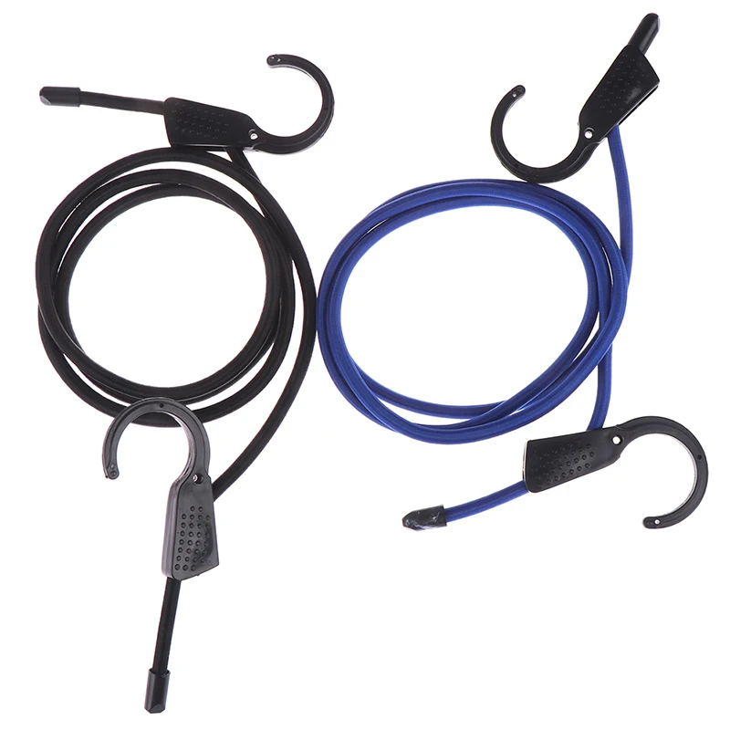 Adjustable Elastic Shock Cord Strap Stretch ABS Hook Luggage Tent Boat Bikes Rope Tie
