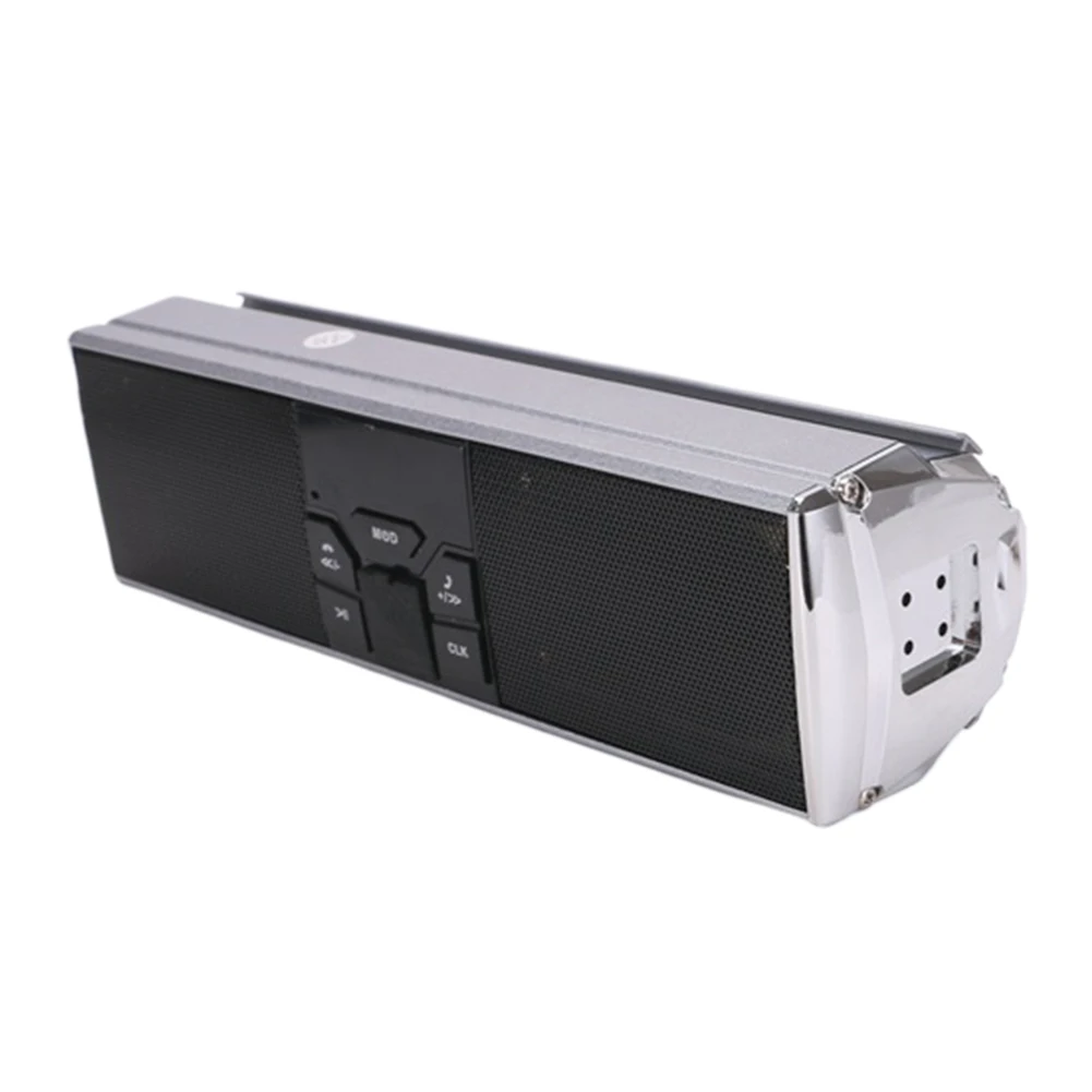 

Music Stereo Speaker Radio Universal Durable MP3 Player Waterproof Accessories Integrated Styling LED Display Motorcycle Audio