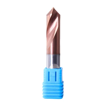 

Augusttools Fixed point drill Chamfered Milling Cutter End Mill HRC60 90 degrees Milling Tools Spot Drill Milling Cutter 4mm 6mm