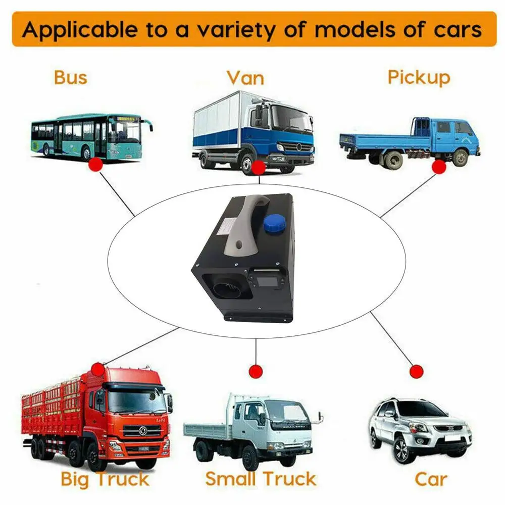 12 В 2 кВт/3 кВт/5 кВт/8 кВт мини-подогреватель воздуха, дизель-нагреватель стояночный нагреватель воздушный Нагреватель одна машина автомобиль Грузовик Лодка Универсальный воздушный Нагреватель