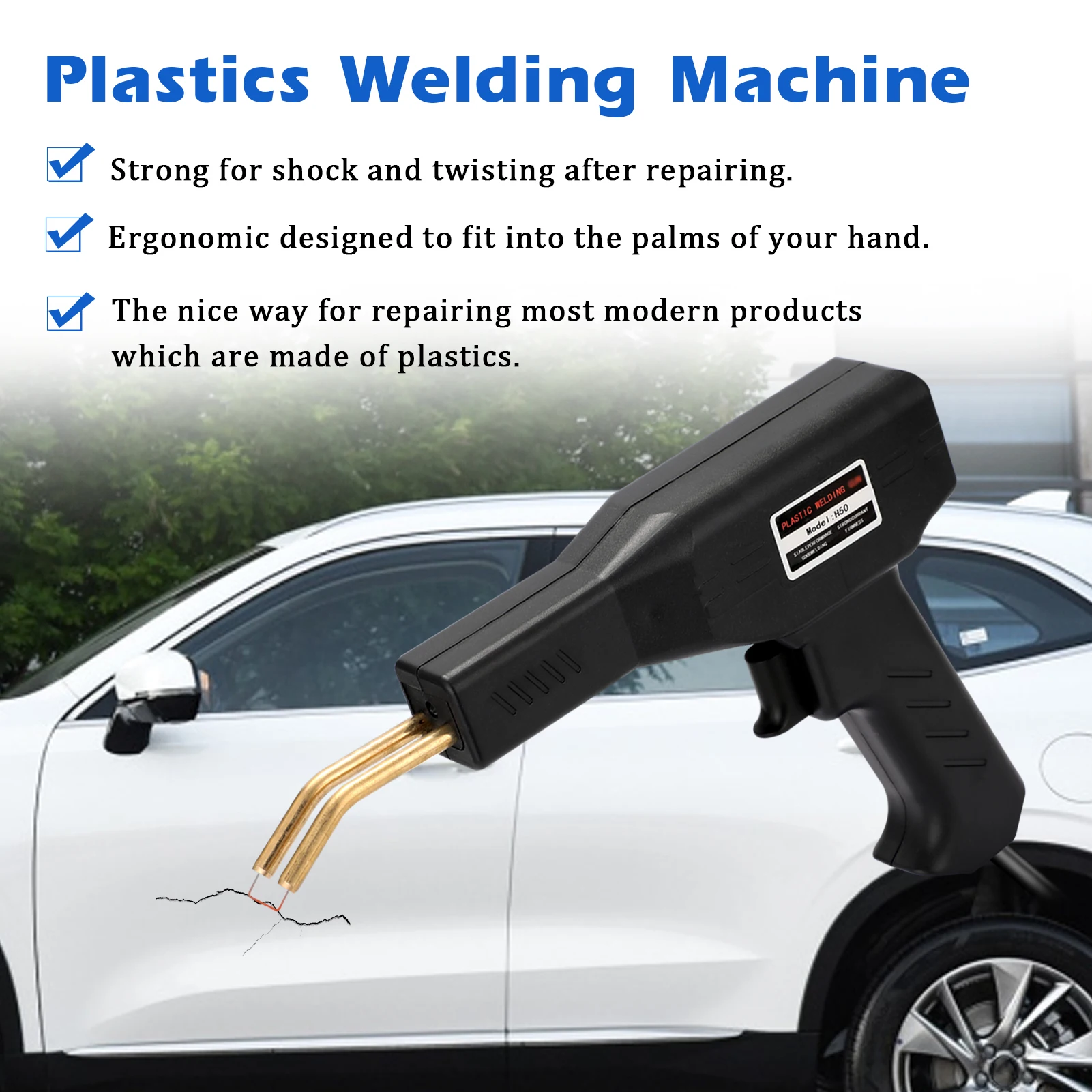 Professional Car Bumper Plastic Welders Soldering Iron for Car Repairing Plastic Welding Machines Welding Tool Hot Staplers lincoln electric ac 225 arc welder