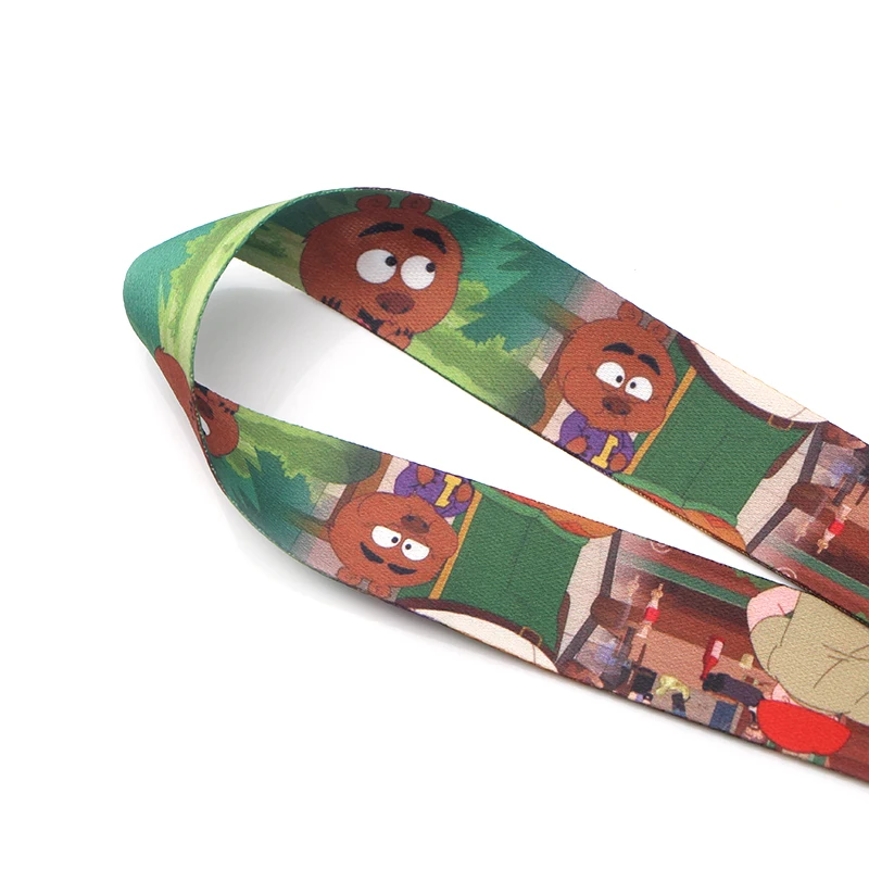 PC193 аниме Brickleberry брелок Lanyards держатель удостоверения личности ID карта Пропуск Тренажерный зал мобильный телефон USB бейдж держатель ключевой ремень