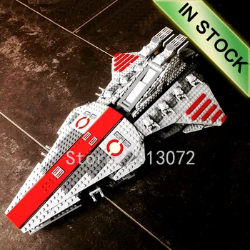 

In stock 05042 Star Series Wars The Venator-class Republic Attack Cruiser 1170Pcs Model Building Blocks Compatible 8039 05077