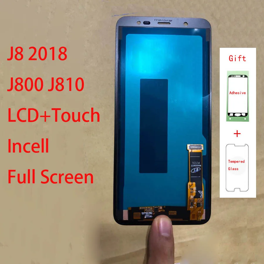 Incell SM-J810M ЖК-дисплей для Samsung Galaxy J8 2018 J800 J800FN J810 J810F J810Y ЖК-сенсорный экран