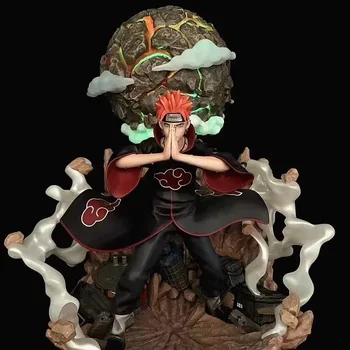

Anime Naruto Shippuden Model Deva Path Pain Yahiko GK Chibaku Tensei PVC Action Figures Statue Collectible Toy gift 40cm
