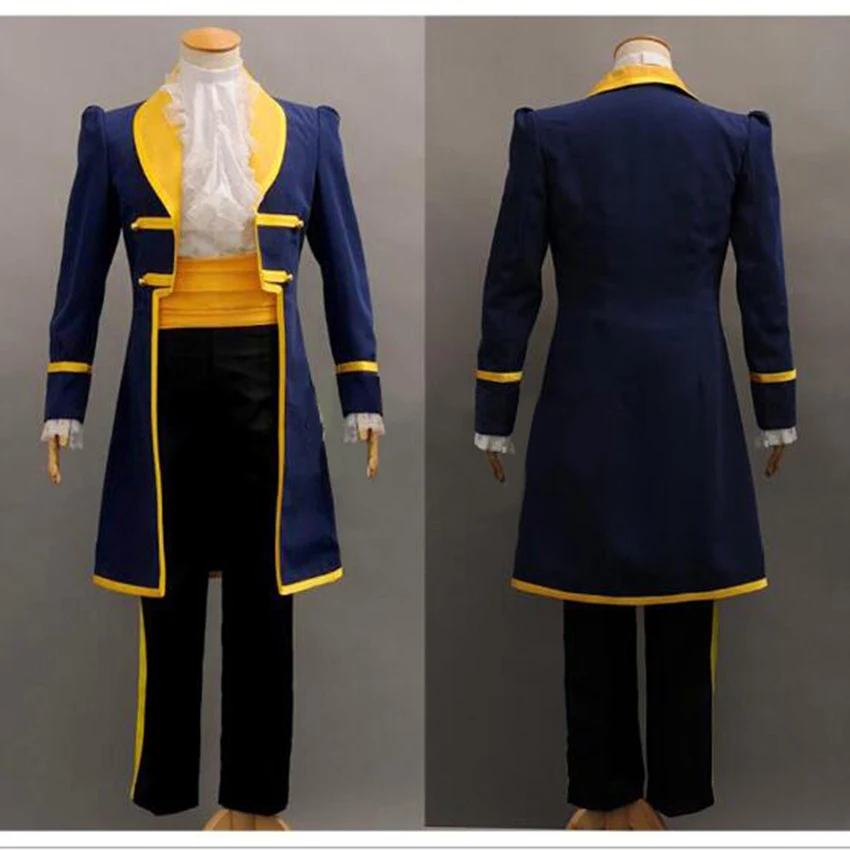 Free-shipping-Movie-Beauty-and-the-Beast-Cosplay-Costume-Adult-Man-the-Prince-Beast-Clothes-cosplay