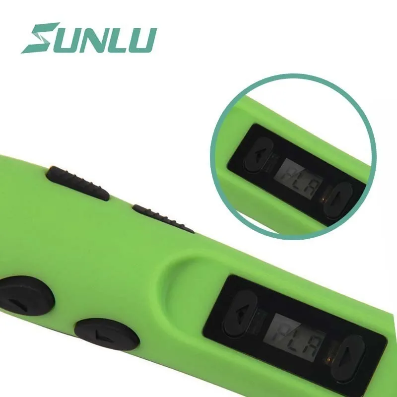 3D печать Ручка с светодиодный экран SUNLU типичные 3D ручки для рисования для детей и взрослых детей Исследуйте мозги 3D Ручка DIY подарок