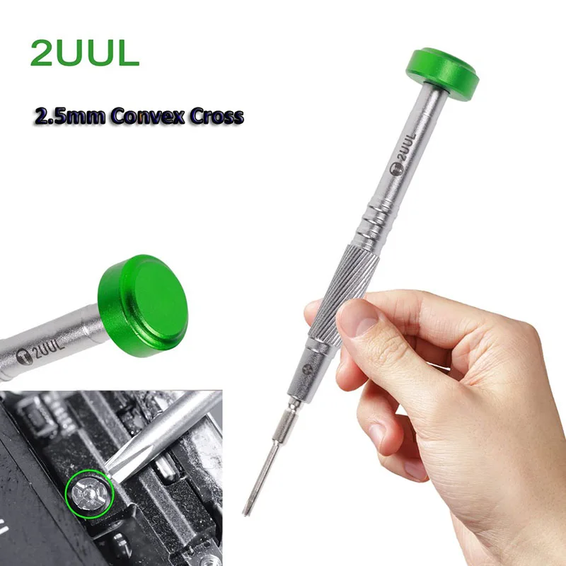 2.5mm Convex Cross Мини Многофункциональная Прецизионная отвертка набор микро-отвертка инструменты ремонтный набор для ремонта мобильных телефонов часы планшет ПК - Цвет: 2.5mm Convex Cross