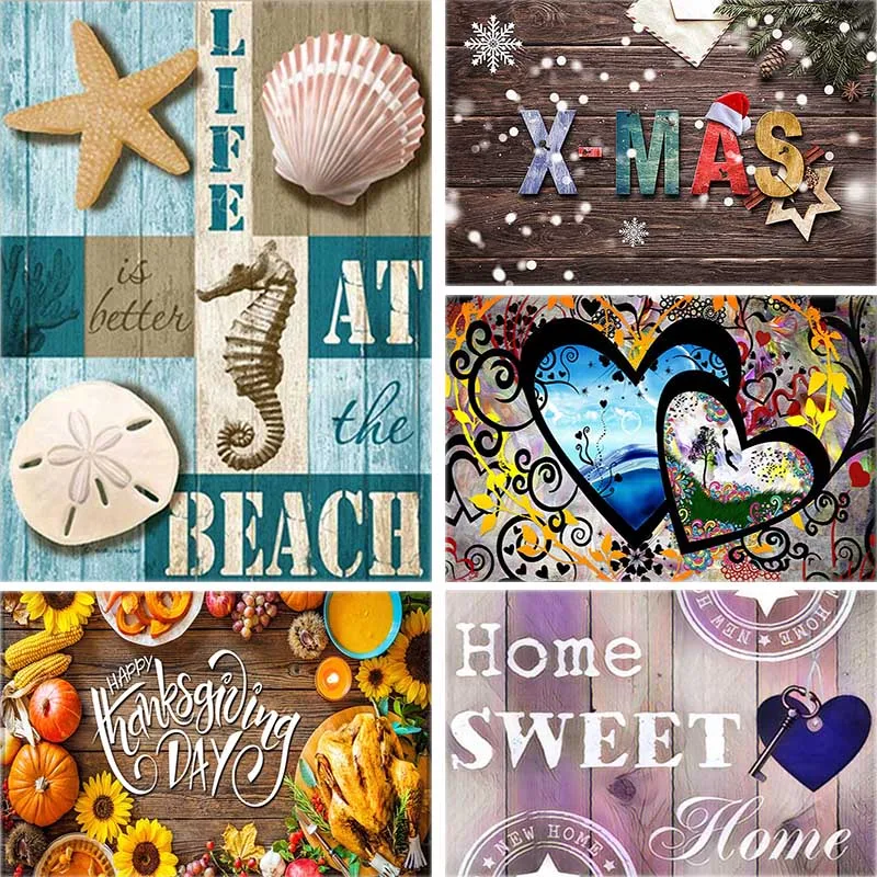 

Full Square 5d Diy Diamond Painting Home Sweet Home Cartoon Diamond Embroidery Love Board Food Rhinestone Home Decor Gift A42