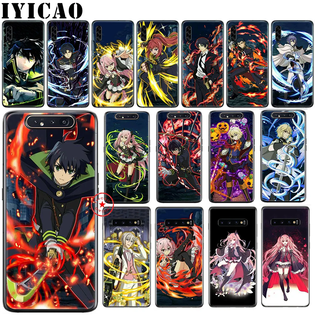 IYICAO Seraph of the End аниме мягкий чехол для samsung Galaxy S10e S10 S9 S8 Note 8 9 10 Plus S6 S7 Edge TPU |