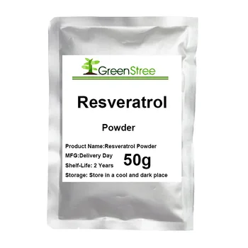 

Resveratrol Powder Treatment of acne, prevention of osteoporosis, antioxidation and anti-aging