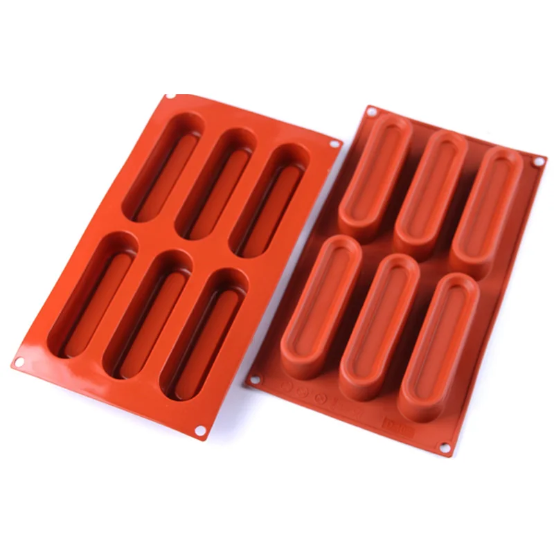 8 полости Инструменты для торта силиконовая Классическая коллекция формы палец