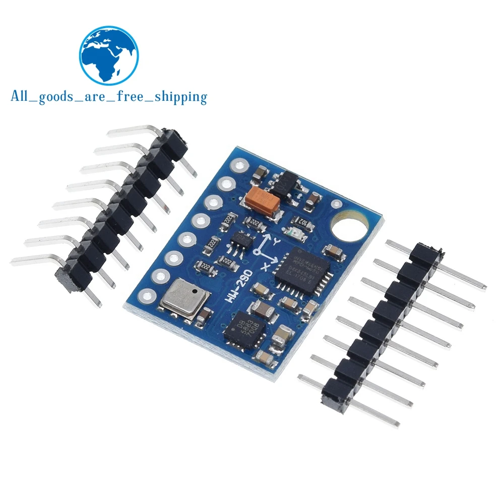 Модуль TZT Φ 10DOF MPU6050 HMC5883L BMP180 GY87 модуль датчика для Arduino | Электронные компоненты и