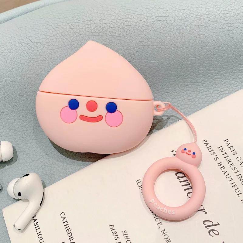 style 2 Беспроводной Bluetooth чехол для наушников Avocado fruit для Apple Airpods pro, силиконовый чехол для наушников s для Airpods 3, защитный чехол - Цвет: style 2