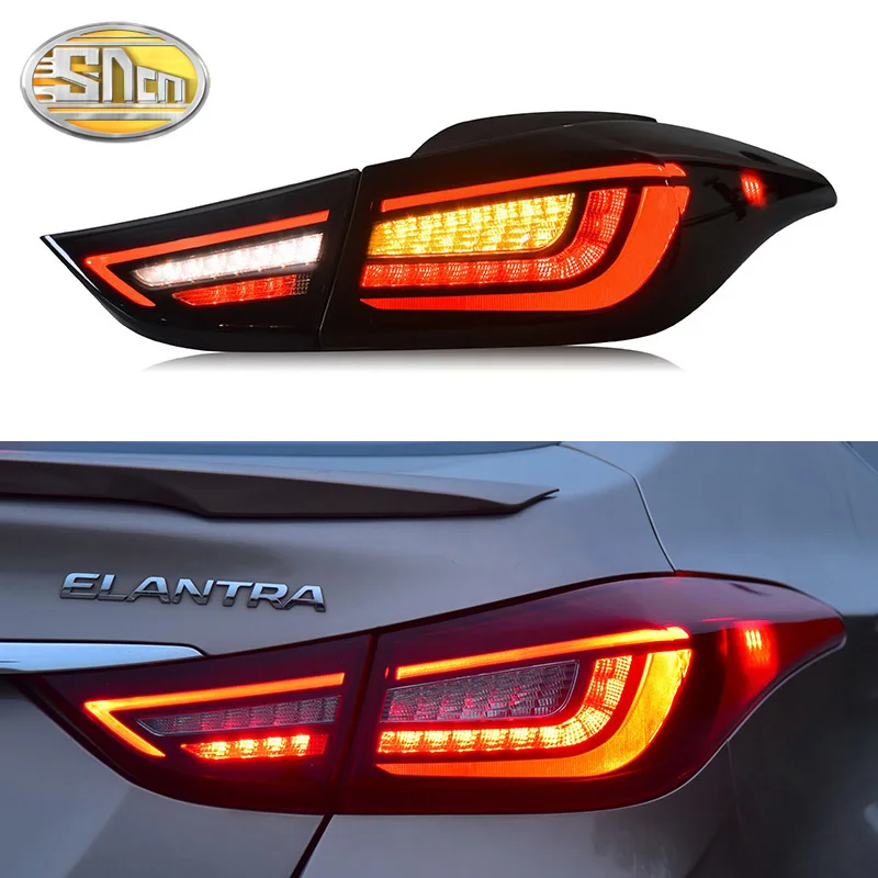 Автомобильный светодиодный фонарь светильник хвост для Hyundai Elantra 2011 - 2016 задние
