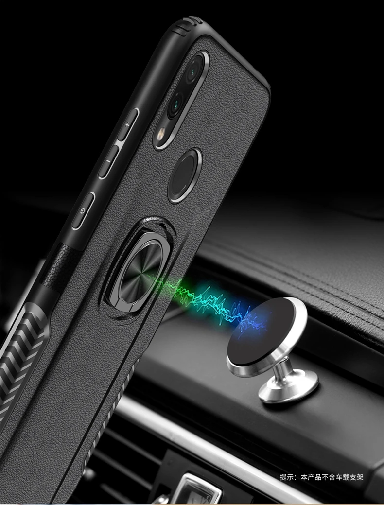 Противоударный армированный чехол для Honor 20 View 10 View 20 8A Pro 8X10 Lite 8S с держателем для huawei Y5 Y6 Y7 Y9 Fundas
