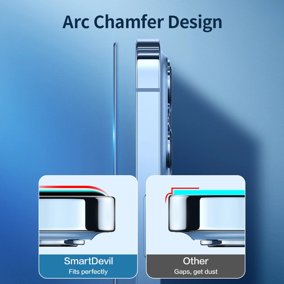 60D 4PCS Full Cover Protective Glass on For iphone 12 X XS XR Tempered Glass Iphone 13 11 Pro Max Protection Screen Protector