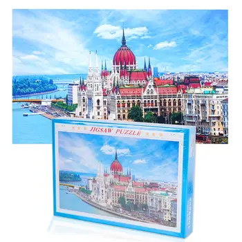 

PATMATE 1000Pcs Jigsaw Puzzles Kids Educational Toys For Party Favors Adult Birthday Present Personalized Puzzle Gifts For Guest