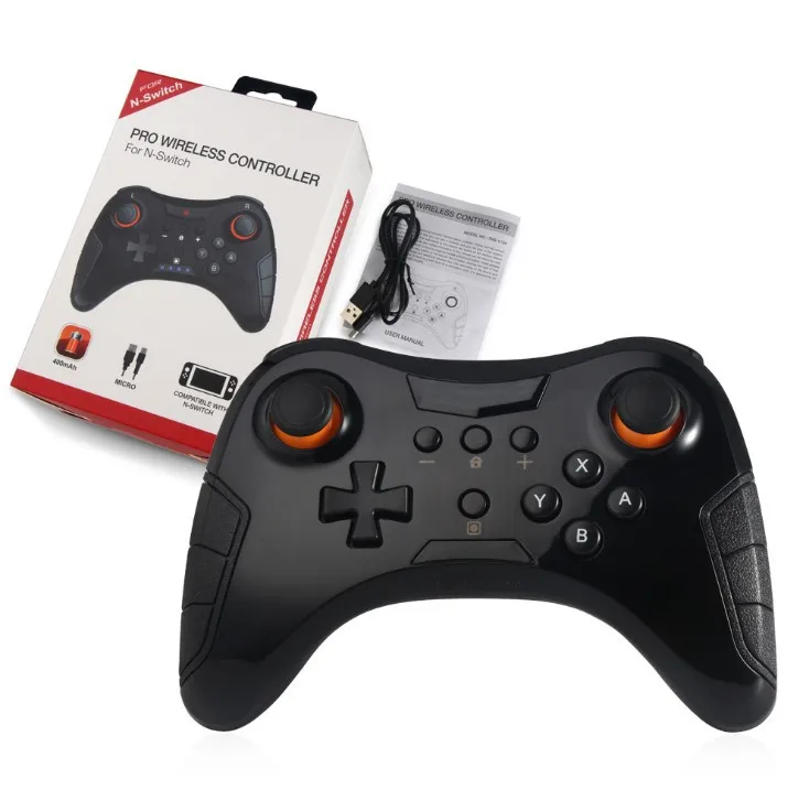 Pro беспроводной Bluetooth контроллер геймпад игровой джойстик для Nintendo Switch Pro Консоль/Android мобильный телефон/ТВ коробка/планшетный ПК