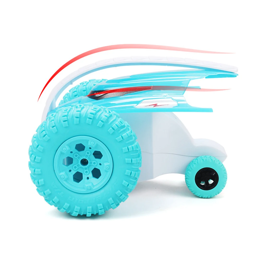 2,4G RC автомобиль 360 спиннинг флип Stingray трюк модель автомобиля со светодиодный вспышкой освещение музыка Дети Игрушка Выкл-модель дорожного транспортного средства игрушки подарок
