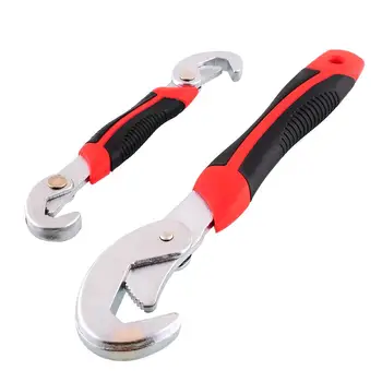 

Practical Wrench Home Snap Universal Self-Adjusting Adjustable Wrench Spanner Set 2pcs Tool Wrenches
