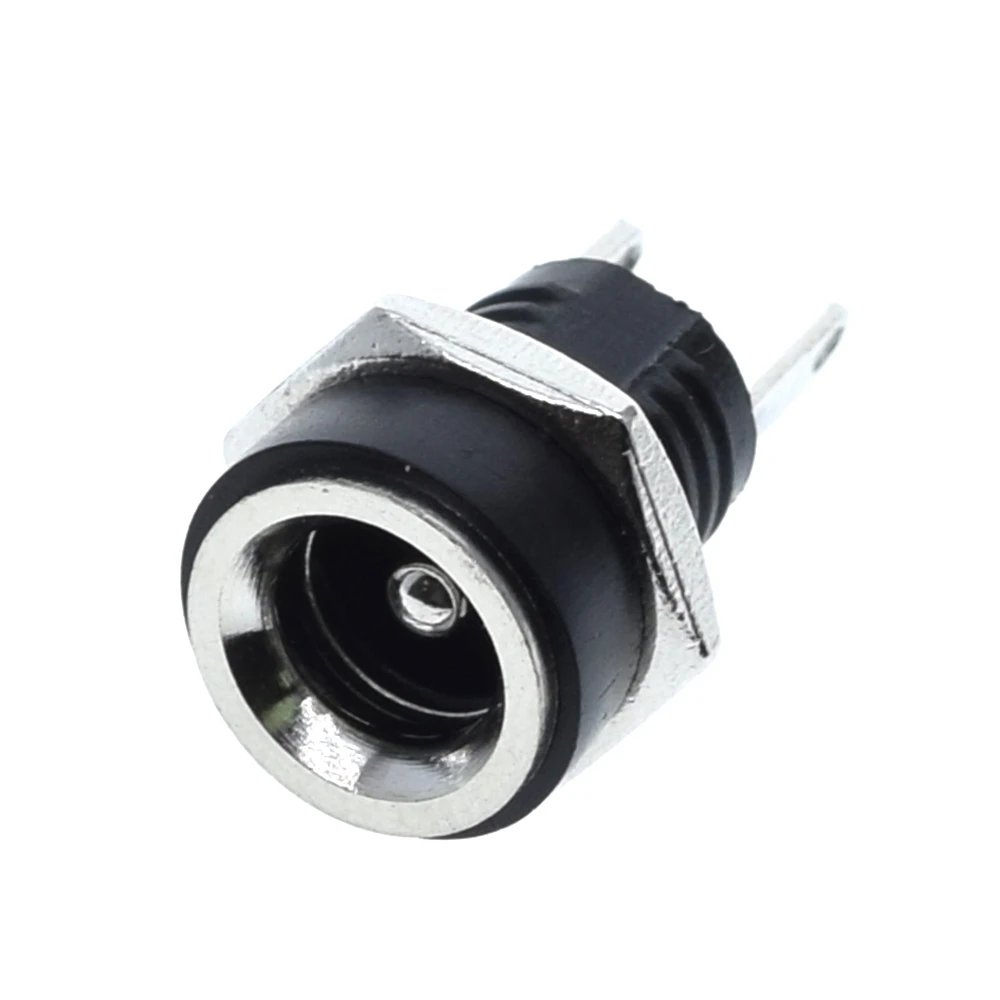 10PCS 5Pair DC Power Stecker pin 2,1x5,5mm Weibliche Stecker Jack + Stecker Jack Buchse adapter DC-022B – Detail 7