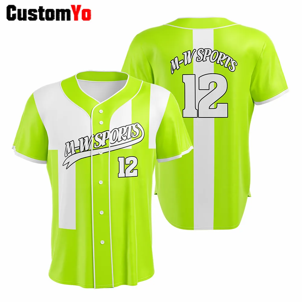 Профессиональная бейсбольная Футболка с коротким рукавом на заказ | Спорт и