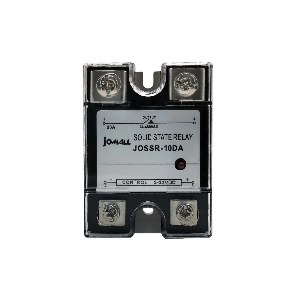 SSR-10DA/20DA/25DA/40DA DC управление AC SSR Однофазное твердотельное реле 12v