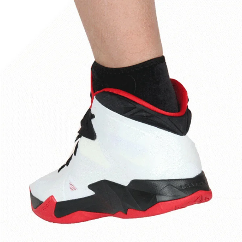 AdjustableAnkle поддержка для женщин и мужчин резиновый нейлон дышащий компрессионный рукав пяточная крышка защитная упаковка спортивная одежда 1 шт