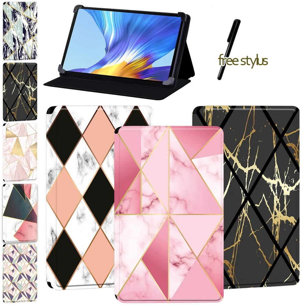 

Tablet Case for Huawei MatePad(10.4/10.8/Pro 10.8/T8)/Enjoy Tablet 2 10.1/Honor V6 Shockproof Shape Series Cover Case + Stylus