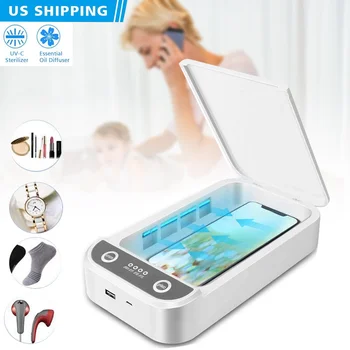 

UV Ultraviolet Cell Phone Box Case Cleaner for Smartphones Jewelry Watch AS99